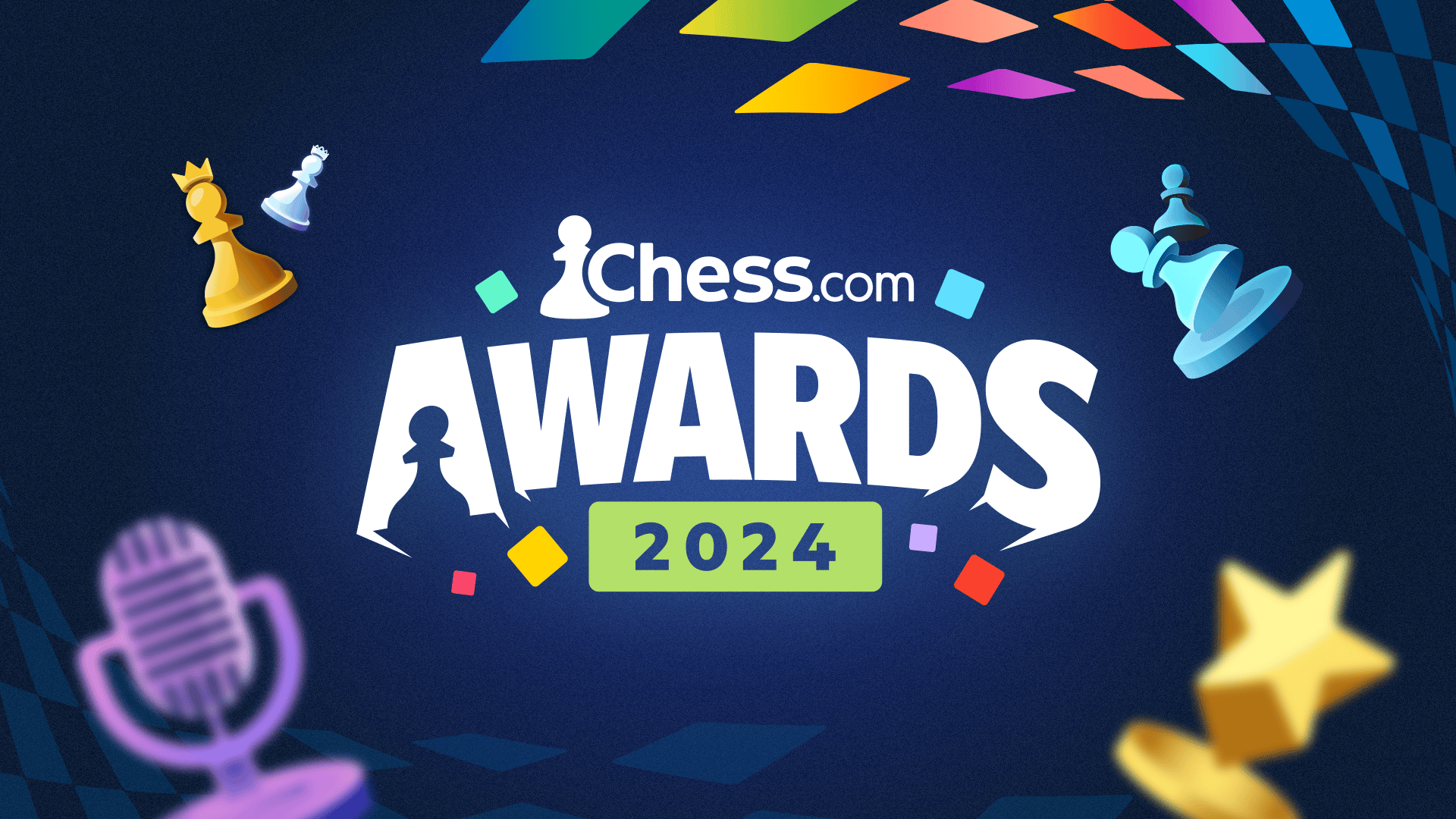 庆祝 2024 年并投票选出今年的 Chess.com 奖项